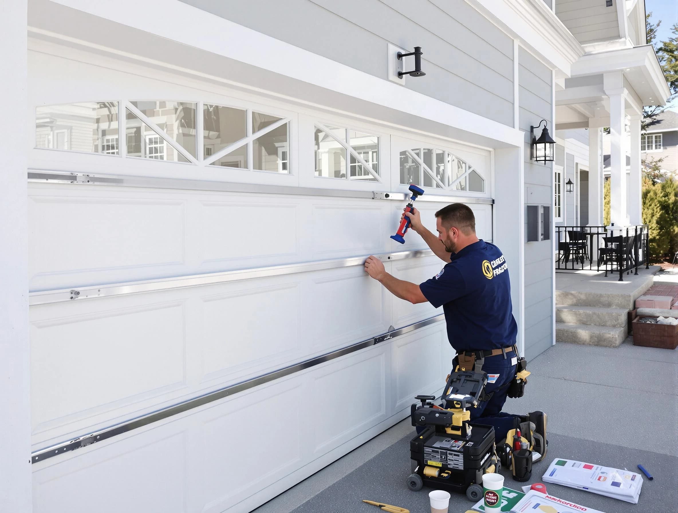 Professional garage door installation by Ogden Garage Door Repair in Ogden