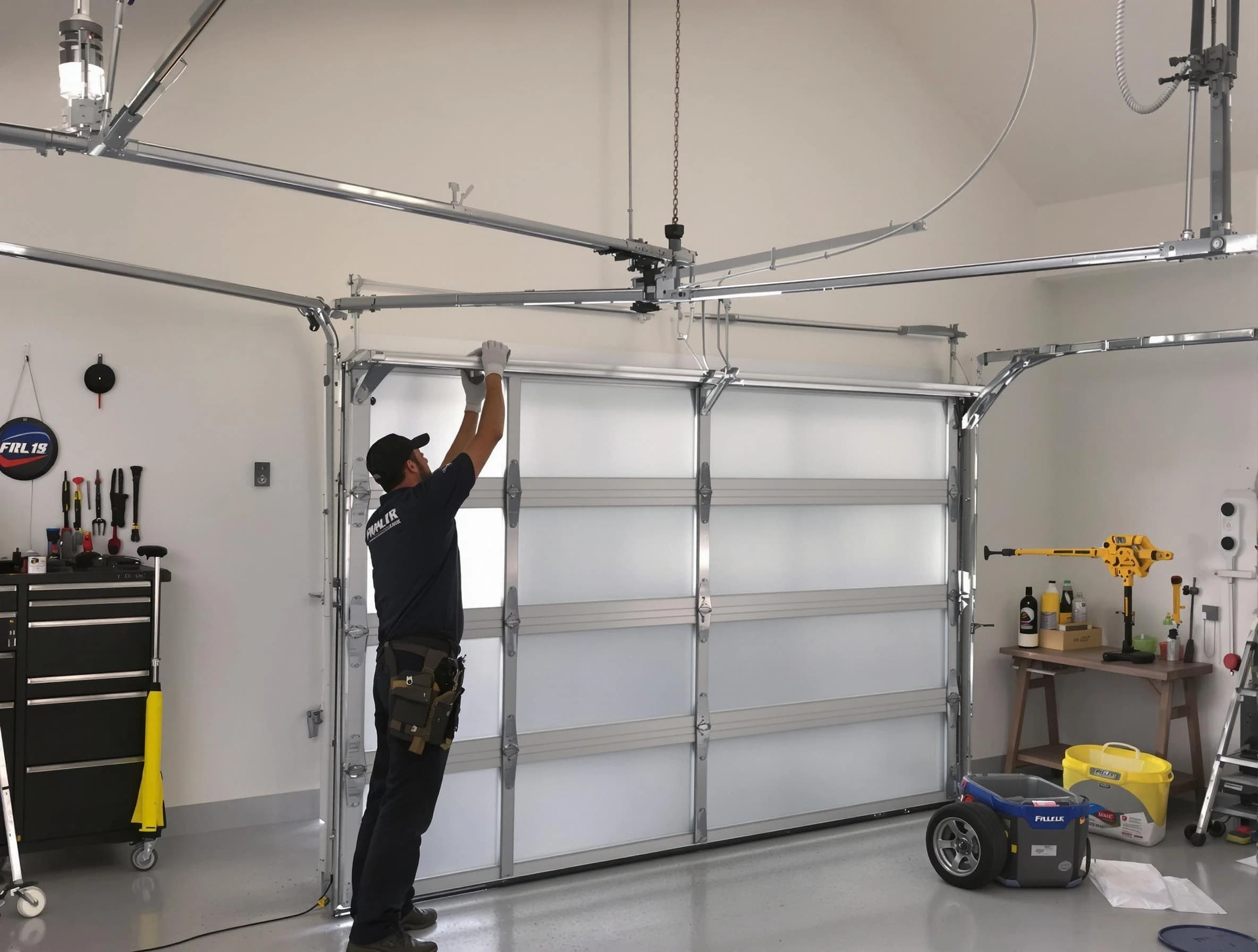 Ogden Garage Door Repair certified team performing precision garage door installation in Ogden