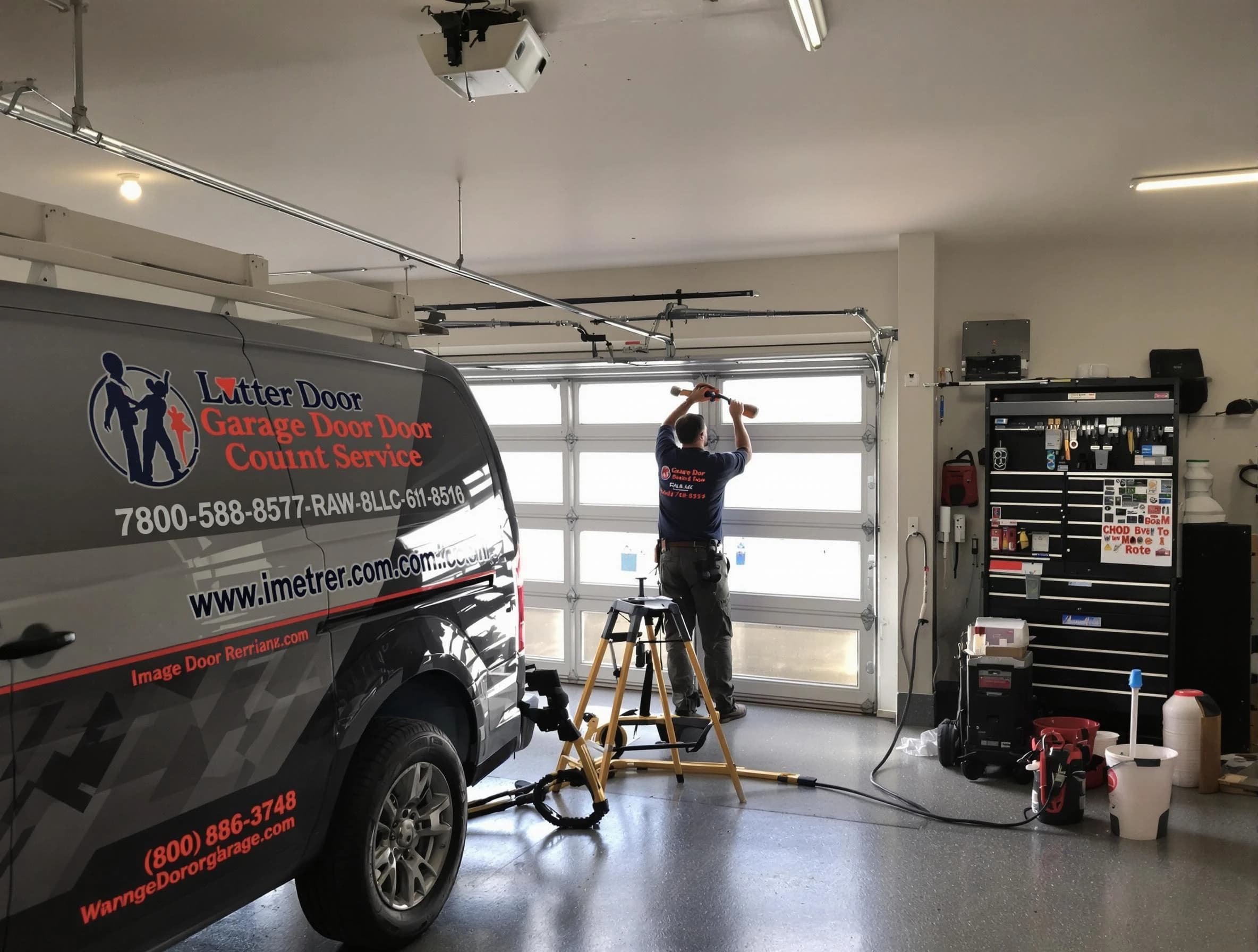 Ogden Garage Door Repair rapid response team performing same-day repair in Ogden