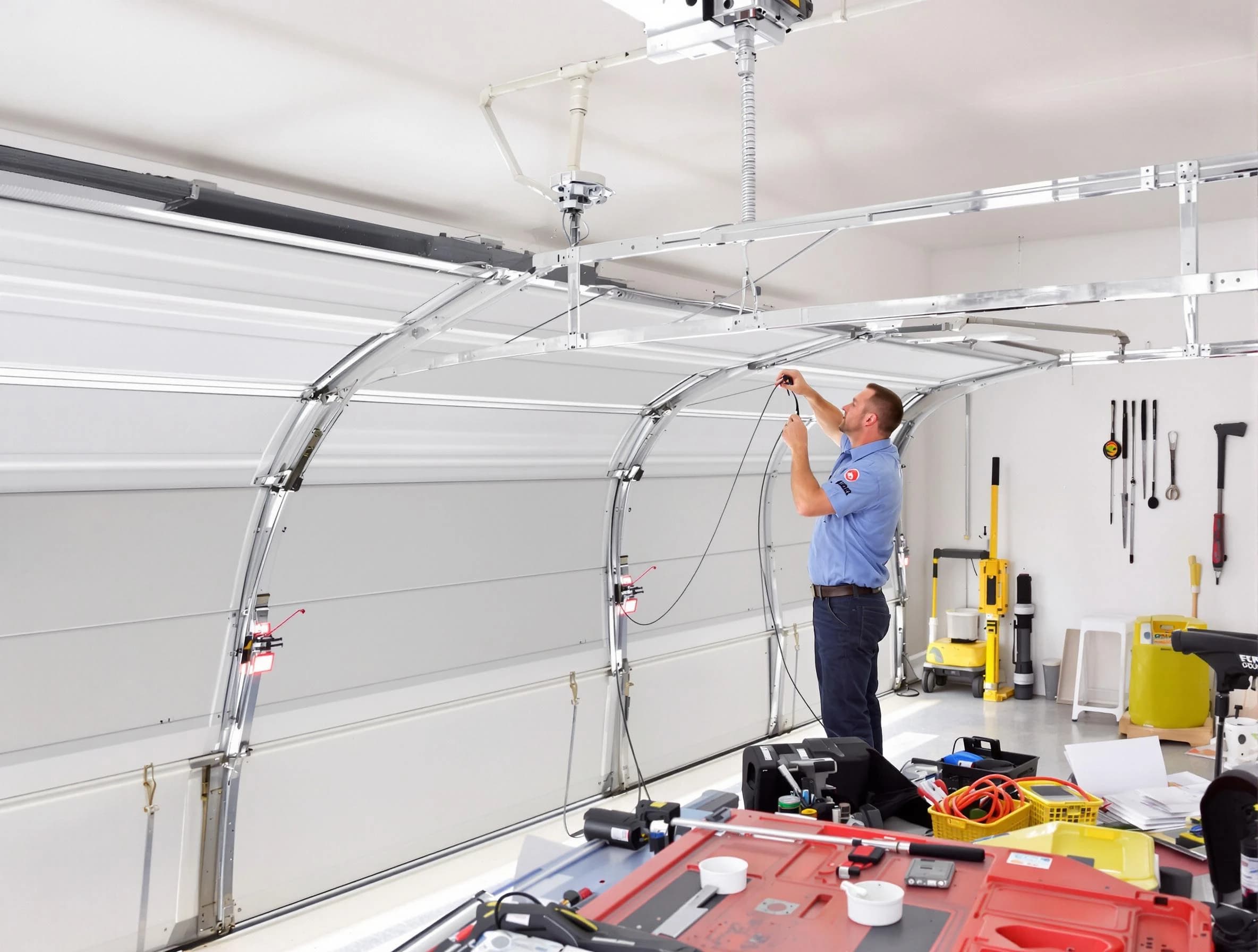 Garage door cable repair service by Ogden Garage Door Repair in Ogden