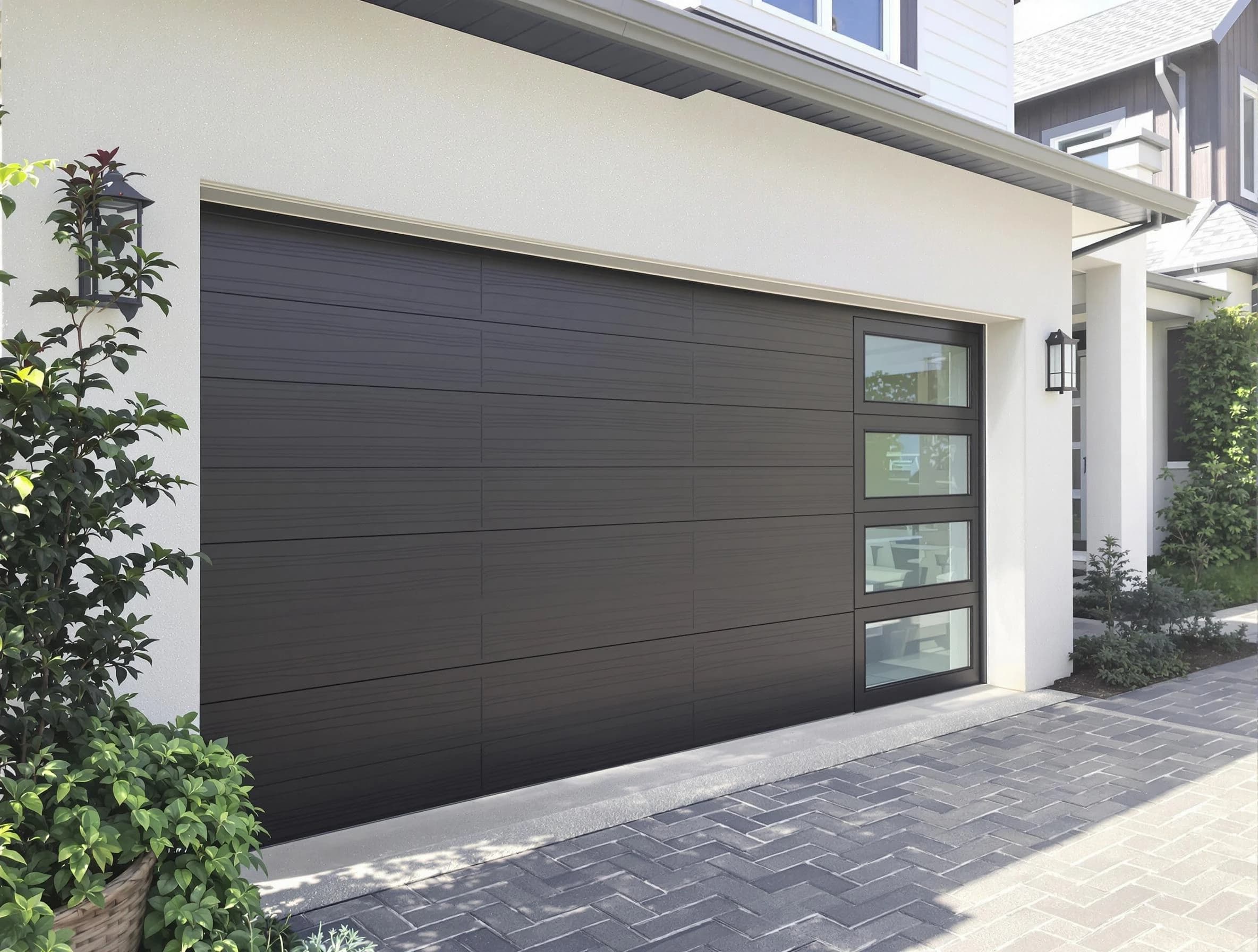 Custom garage door installation by Ogden Garage Door Repair in Ogden