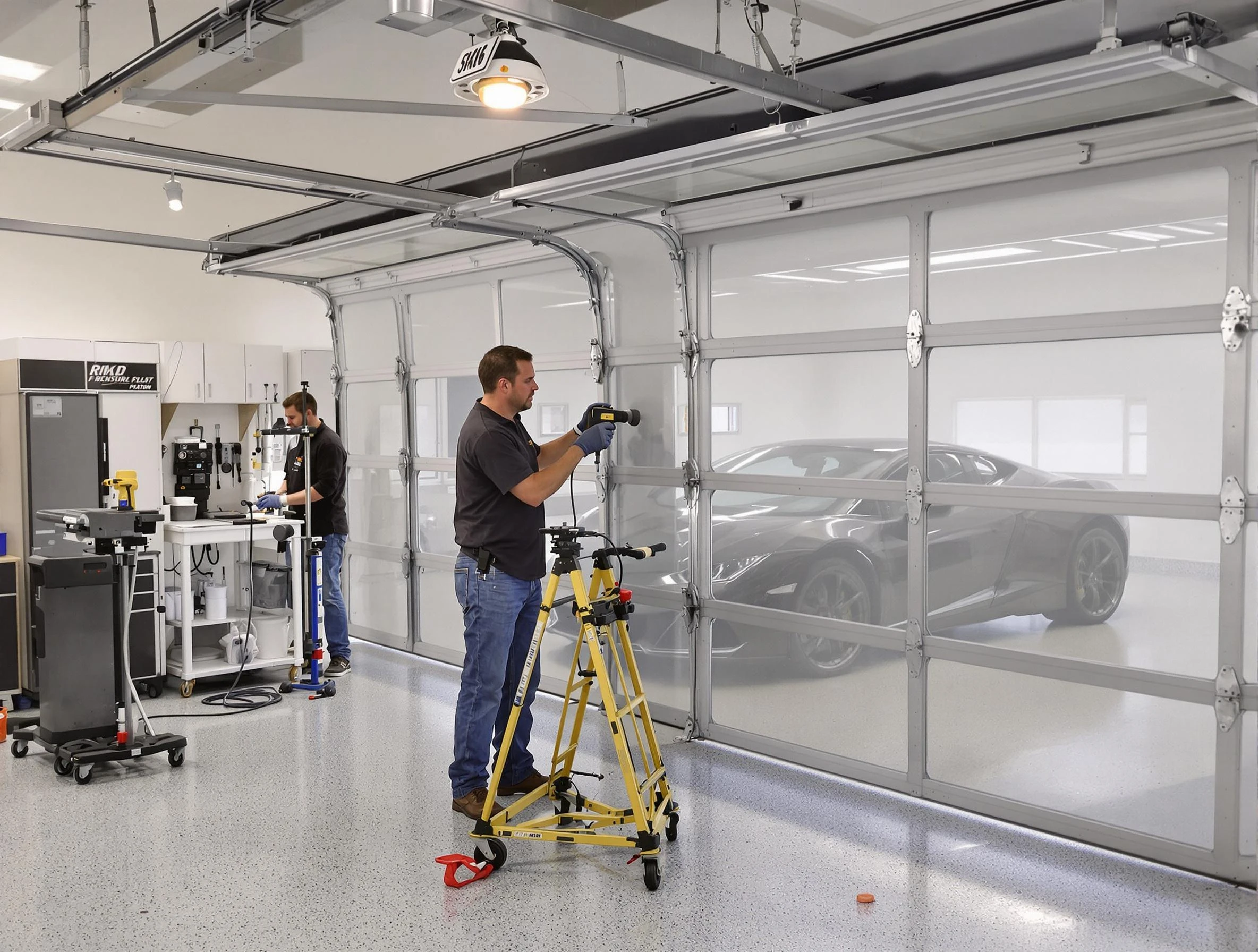 Garage Door Dents Repair in Ogden