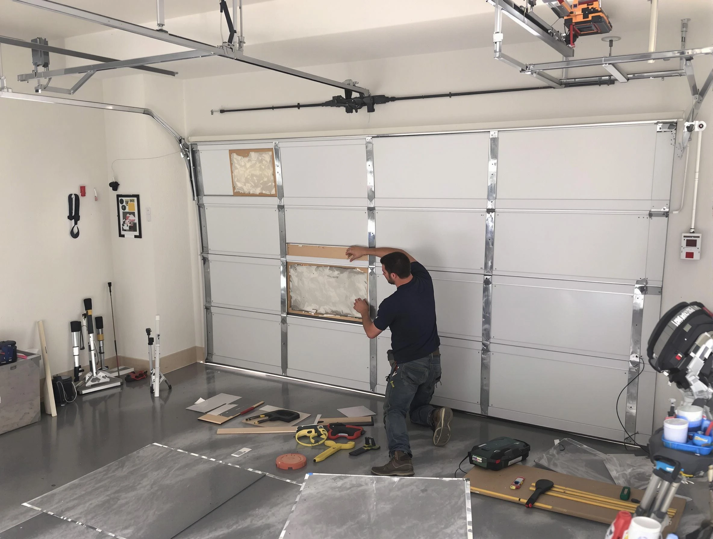 Garage Door Panel Repair in Ogden