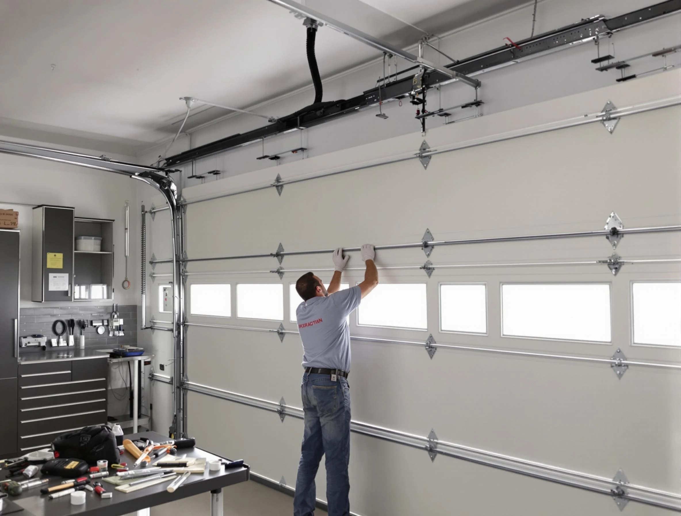 Garage Door Track Repair in Ogden