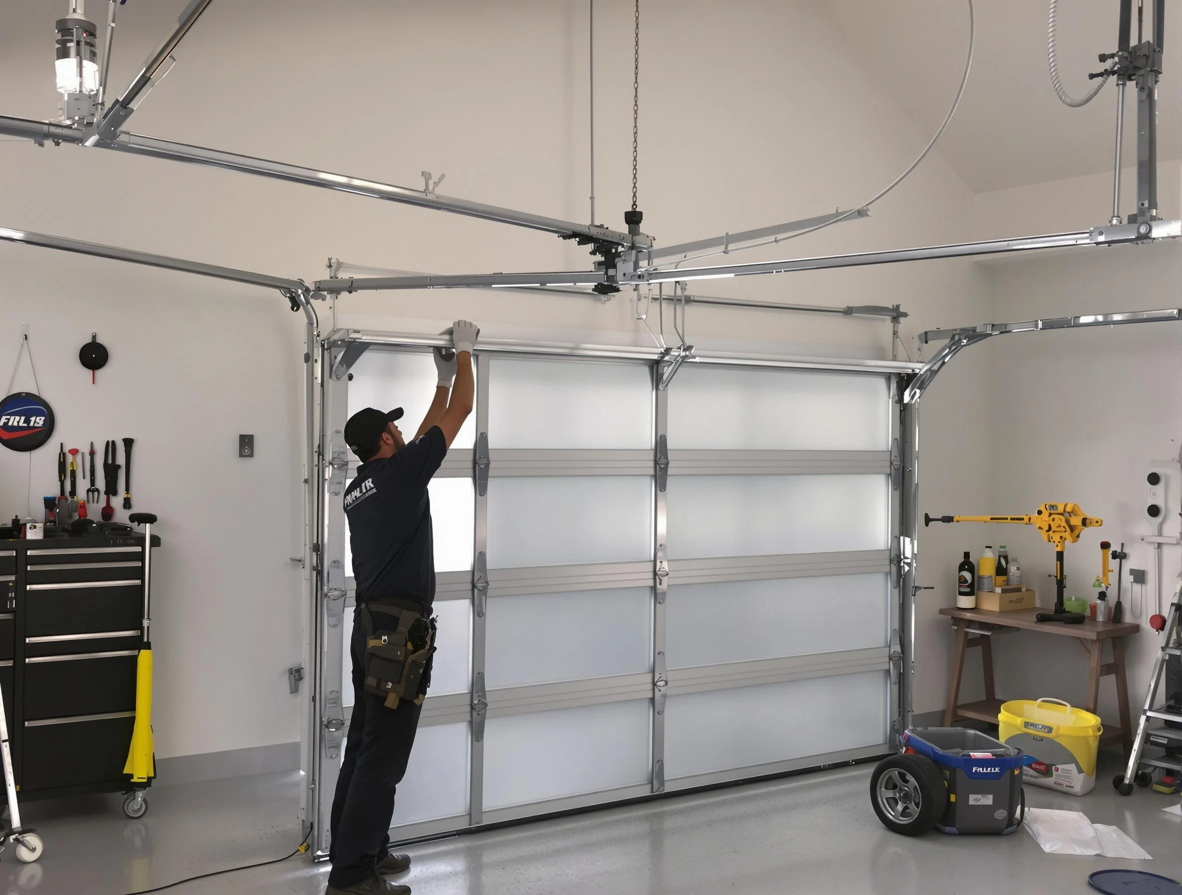 Ogden Garage Door Repair certified team performing precision garage door installation in Ogden