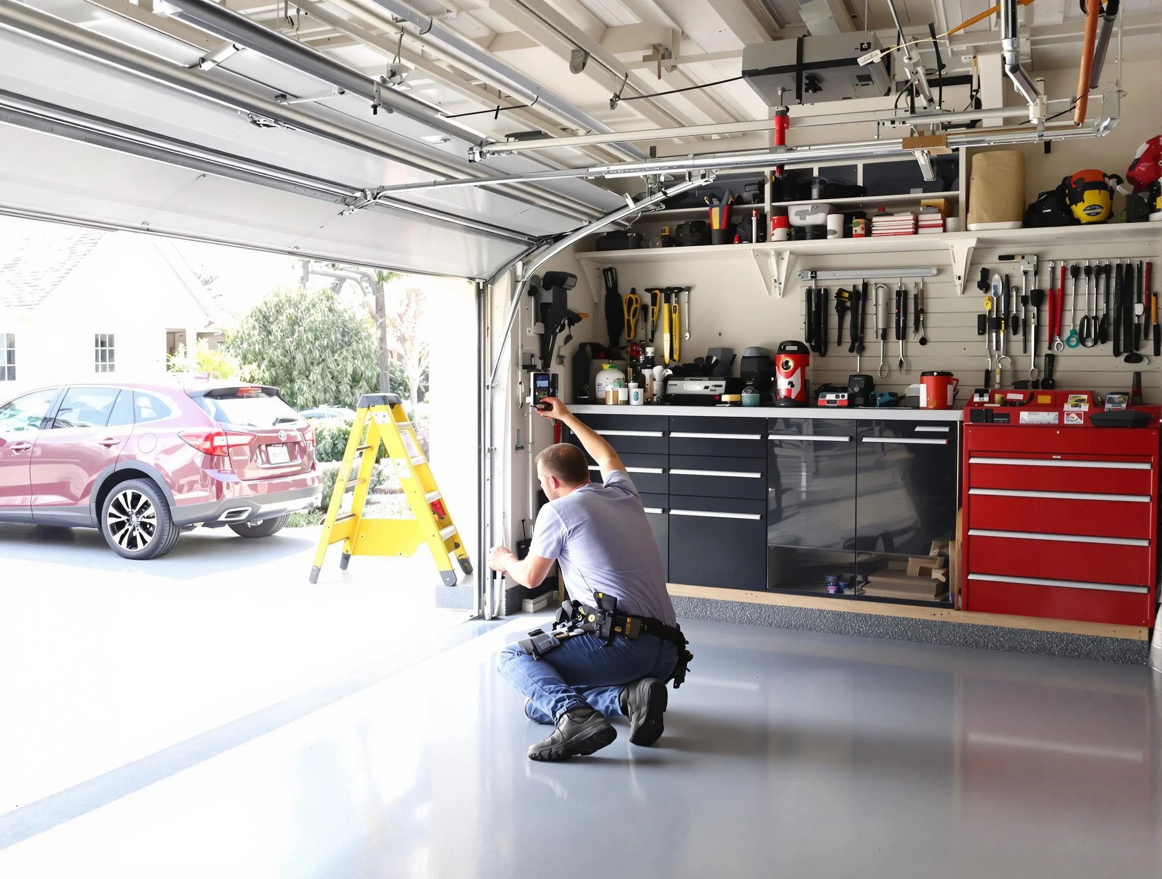Local garage door repair service by Ogden Garage Door Repair in Ogden