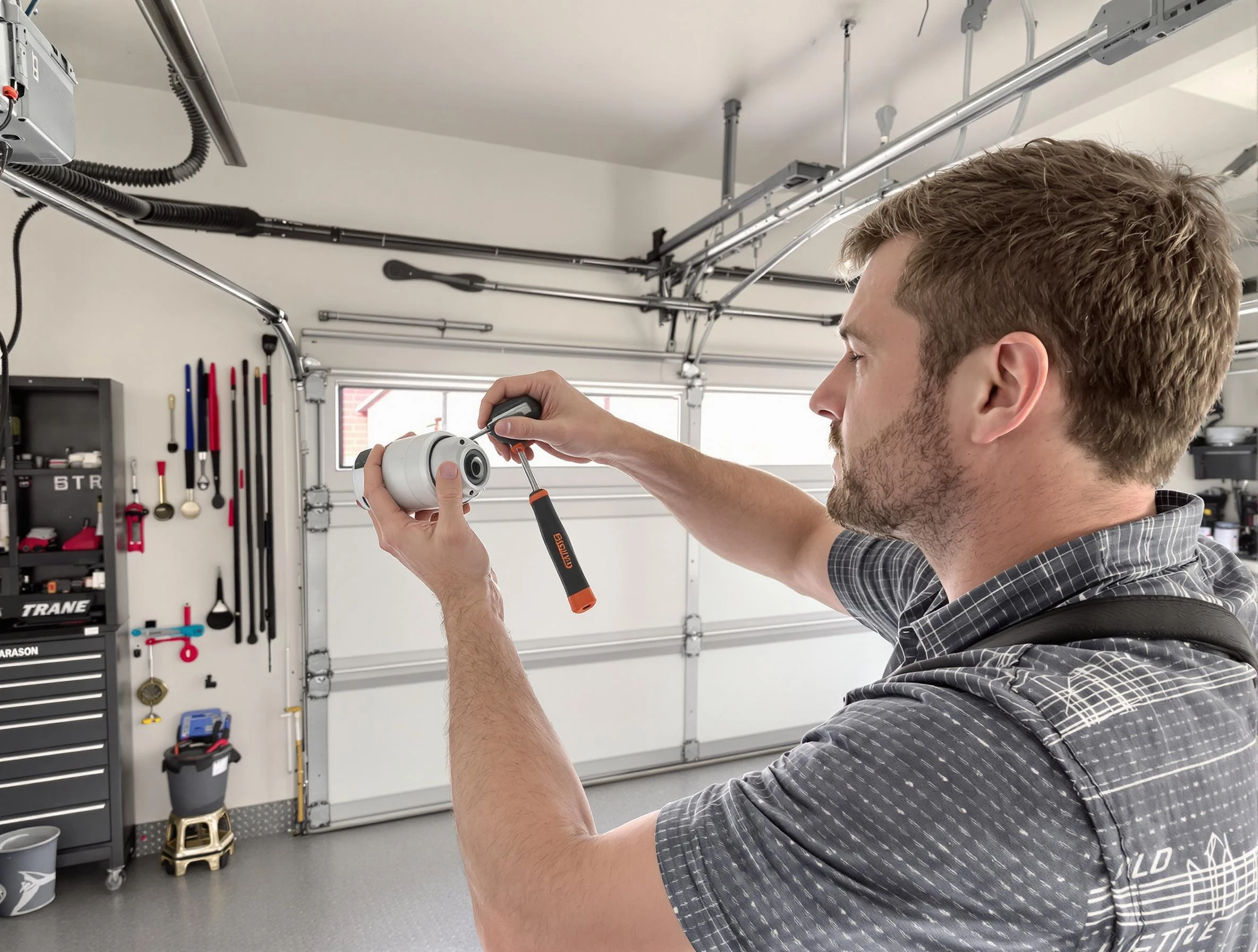 Garage door opener repair service by Ogden Garage Door Repair in Ogden