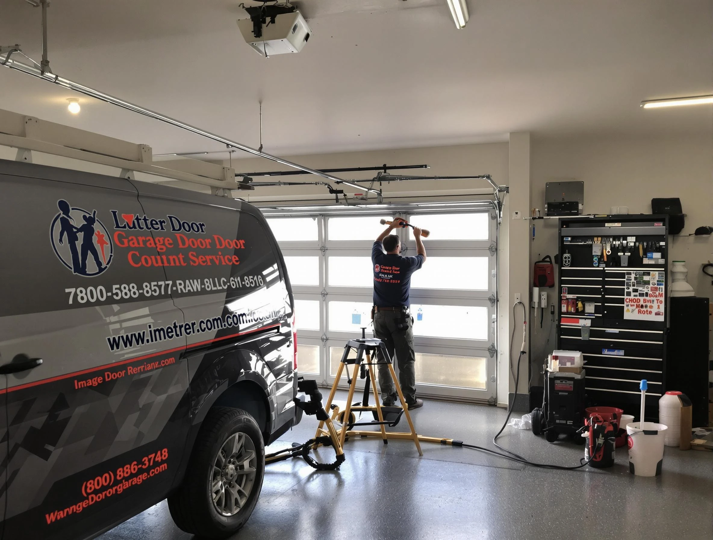 Ogden Garage Door Repair rapid response team performing same-day repair in Ogden